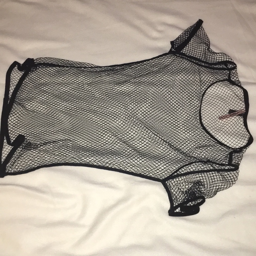 Victoria Secret see through mesh T-shirt